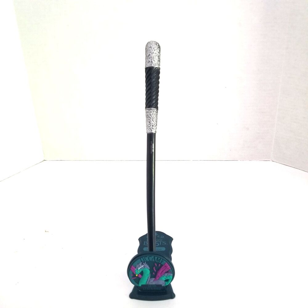 Harry Potter Wand Fantastic Beasts Leta Lestrange w/ Occamy Magic Creature Stand